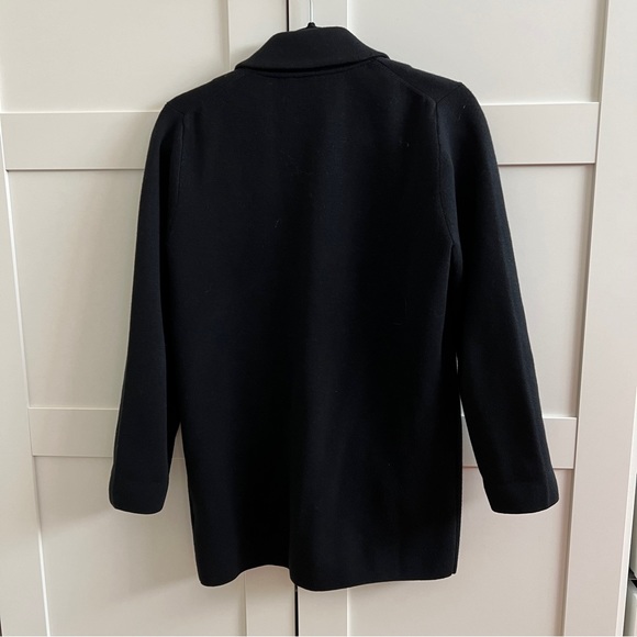 J.Crew Cecile relaxed sweater blazer. XS, Black - Picture 3 of 8